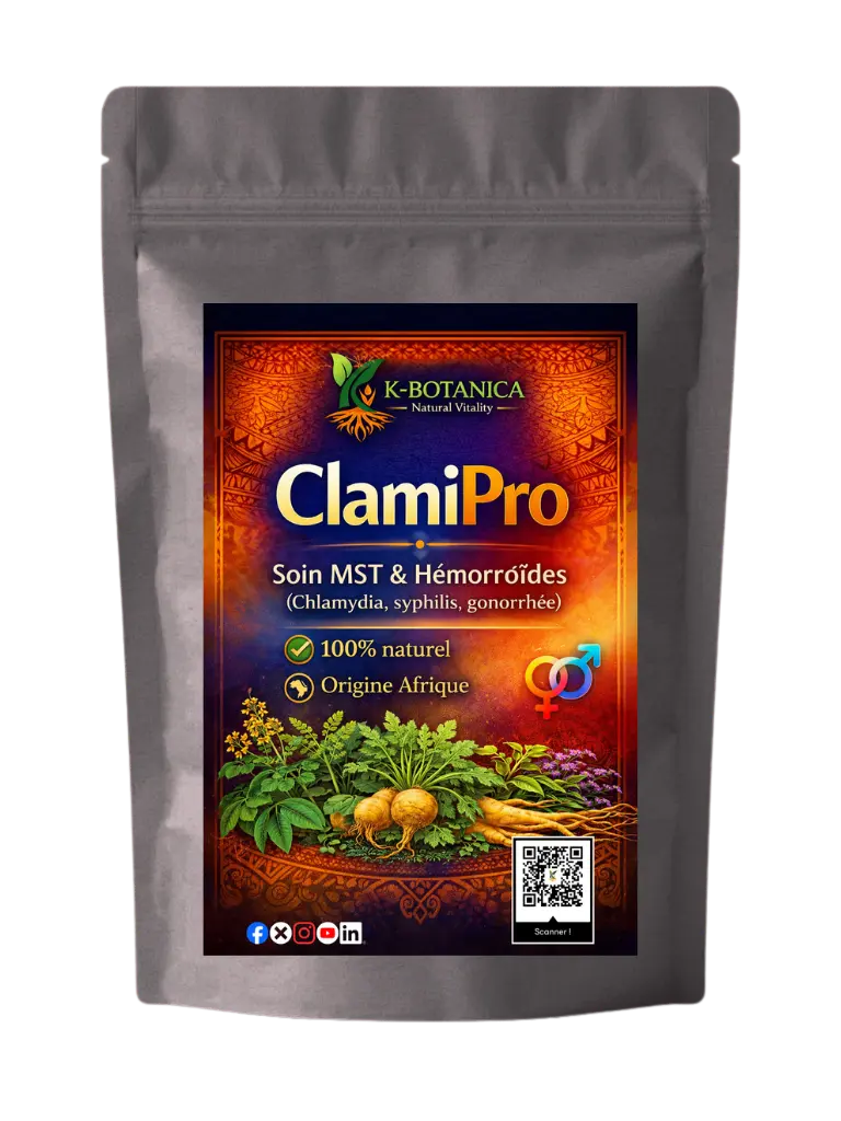 ClamiPro | Natural African Herbal Care for Intimate Health & Wellness ClamiPro | Herbal Support for Chlamydia, Syphilis, Gonococcal Infections & Herpes – Natural African Intimate Care - Image 1