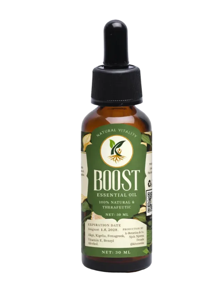 BOOST Essential Oil 100 ml – Powerful African Natural Oil | Vitality & Performance